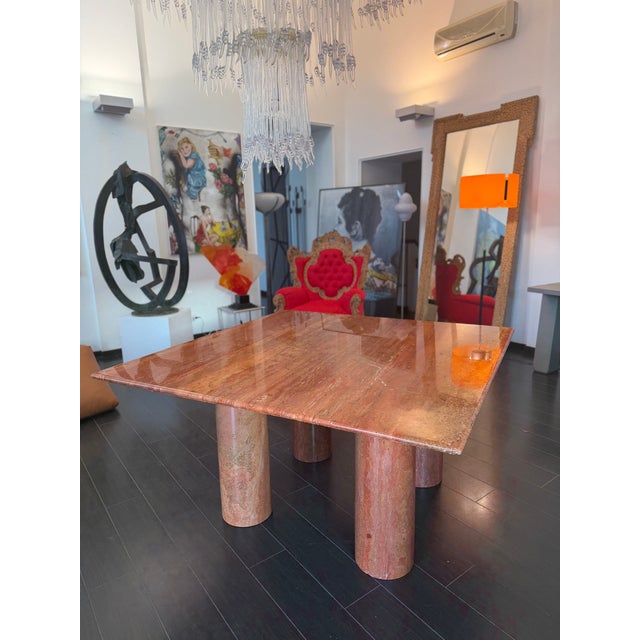 Colonnato Marble Table by Mario Bellini for Cassina, 1970 For Sale - Image 6 of 8