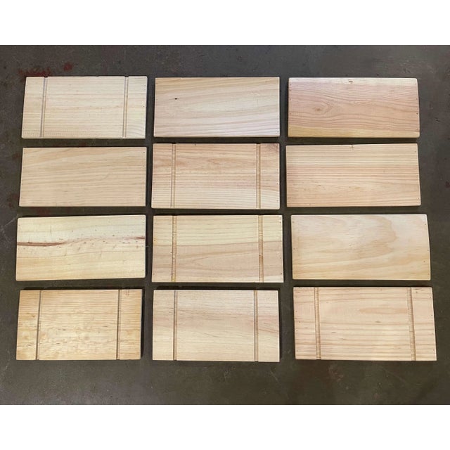 Vintage French Wooden Wine Crate Box Labels, Set of 12 For Sale - Image 10 of 12