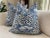 Chinoiserie Brunschwig and Fils Chinese Leopard in Porcelain Pair of Down Filled Pillows For Sale - Image 3 of 3