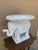 A Palm Beach Icon | White Wicker Elephant Drinks Table, 1970s For Sale - Image 10 of 12