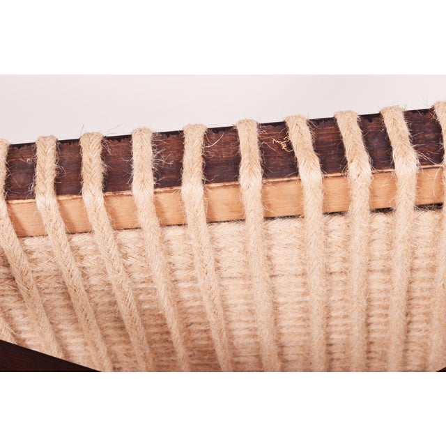 Wood Czech Art Deco Oak Armchair by Oskar Poříska, 1930s For Sale - Image 7 of 8