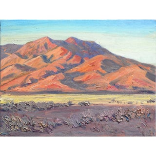 Desert Foothills Landscape by Mike Wright For Sale