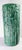 Japanese 20th Century Japanese Faux Bamboo Green Glazed Pottery Umbrella Stand or Cane Holder For Sale - Image 3 of 15