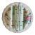 Antique French Longchamp Majolica Asparagus Plate C. 1900s - Sold Individually For Sale