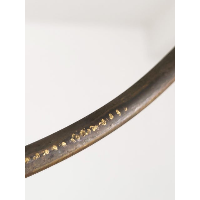 Mid-Century Murano Glass and Brass Pendant attributed to Barovier & Toso, 1950s For Sale - Image 15 of 18