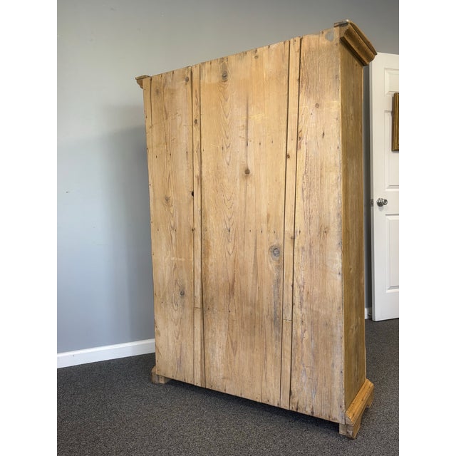 Wood 19th Century European Pine Cupboard For Sale - Image 7 of 9