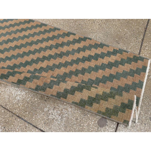 Galerie Shabab Collection Turkish Anatolian Runner For Sale - Image 9 of 10