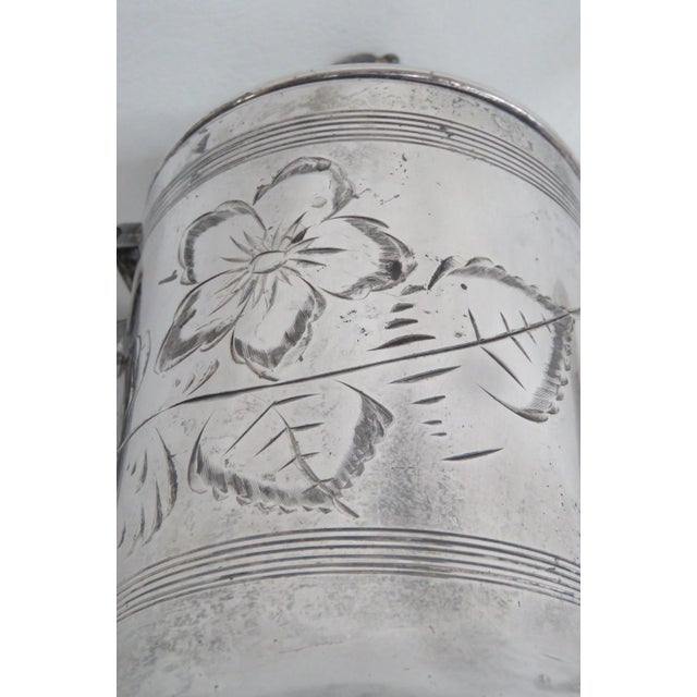 Sheffield Sheffield Silver Plated Tea Coffee Pot Number 851 Early 1900s Made in Usa 4853b For Sale - Image 4 of 18
