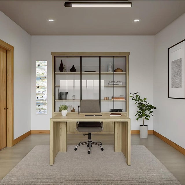 Plastic Sweet Butterflies - Abstract Skinny Tall Textural Mixed Media Painting on Canvas Original Artwork by Amber Goldhammer For Sale - Image 7 of 9