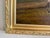 Antique Oil Painting on Canvas Cows Farm Landscape Pastoral Scene Signed Framed For Sale - Image 11 of 15