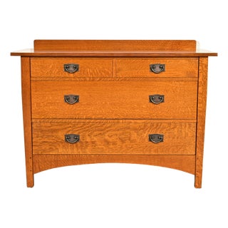 Stickley Harvey Ellis Collection Mission Oak Arts & Crafts Dresser or Chest of Drawers For Sale