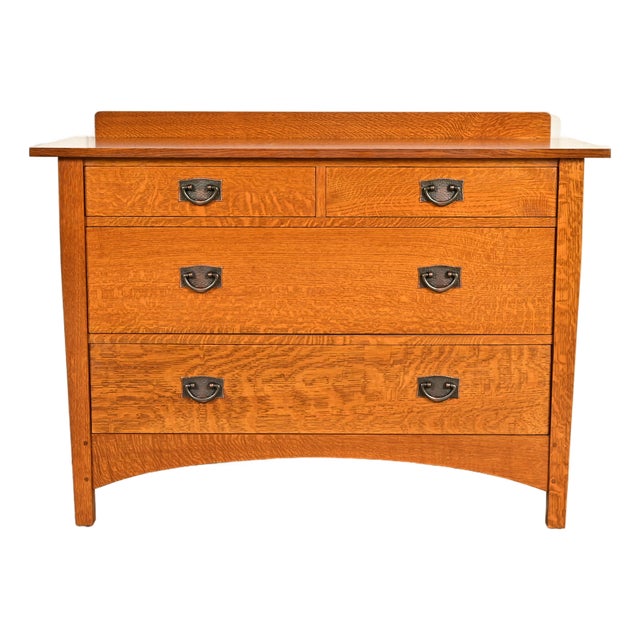 Stickley Harvey Ellis Collection Mission Oak Arts & Crafts Dresser or Chest of Drawers For Sale