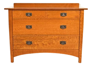 Stickley Harvey Ellis Collection Mission Oak Arts & Crafts Dresser or Chest of Drawers