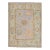Modern Turkish Oushak Rug 4'1" x 5'6" For Sale