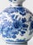 Vintage Royal Delft Blue & White Ceramic Table Lamps with New Vermilion Silk Shades, Set of 2 For Sale - Image 9 of 18