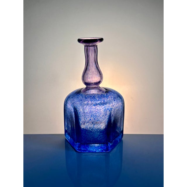 Glass Artist Collection Antikva Series Art Vase in Glass by Bertil Vallien for Kosta Boda, Sweden, 1970s For Sale - Image 7 of 15