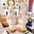 Mid-Century Italian Porcelain Pastel Fruit Topiaries & Table Lamp Conversions by Ardalt For Sale - Image 18 of 18