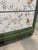 Refinished Dresser/Accent Table With a Rich Green Finish For Sale - Image 4 of 5