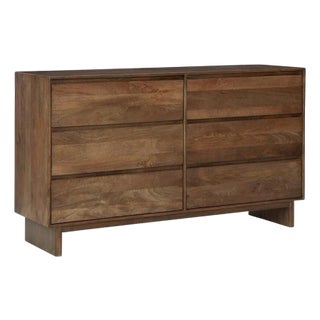 Osborne Wood Dresser With Six Drawers by Loomlan For Sale