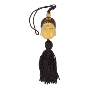 1980's Netsuke Style Buddha Representation Fob / Decoration