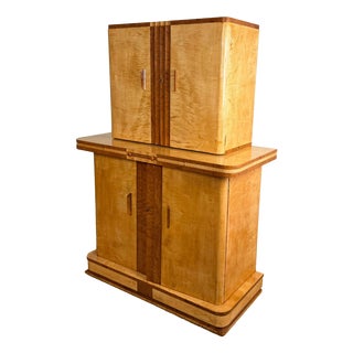 Art Deco Cocktail Cabinet from Harry & Lou Epstein, 1930s For Sale
