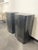 Mid 20th-Century Palm Beach Regency Marshall Fields Black Lacquer Display Pedestals - a Pair For Sale - Image 4 of 9