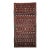 Vintage Moroccan Kilim Rug, Handwoven Wool, Geometric Design, 4' X 6' For Sale