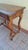 NINETEENTH CENTURY (1800 - 1900) Spanish lyre console table in walnut - late 19th century with drawer Elegant Spanish...
