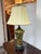 Traditional Hand Painted Table Lamp, Vintage For Sale - Image 3 of 12