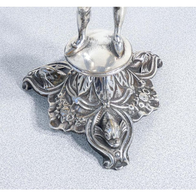 Silver Candelabras from Sheffield, 1800, Set of 2 For Sale - Image 8 of 18