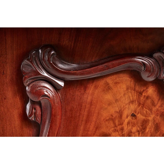 Antique Victorian Carved Mahogany Sideboard For Sale - Image 11 of 13