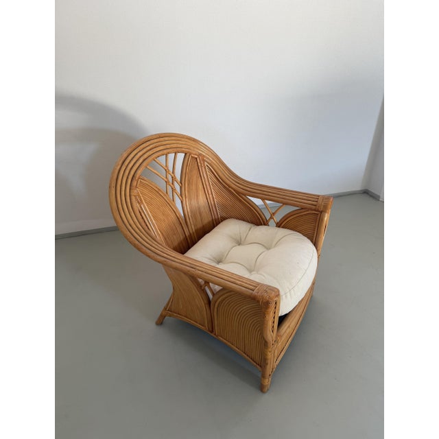 Lounge Chair from Vivai del Sud, 1980s, in Very Good conditions. Designed 1980 to 1989 This piece is attributed to the...