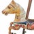 Vintage Painted Wood Carousel Horse For Sale - Image 10 of 10