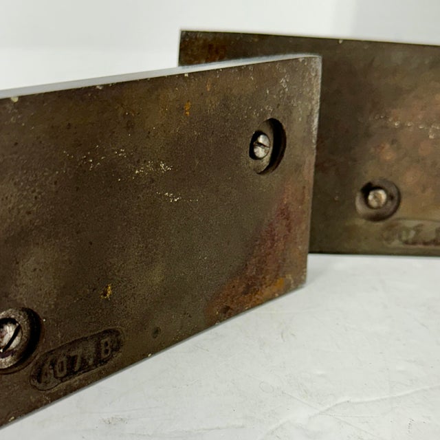 Pair of 1960s Lion Bookends on Faux Marble Bases For Sale - Image 10 of 12