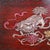 Brown Rosewood Tray Inlaid With Mother-of-Pearl Lion Motif For Sale - Image 8 of 10