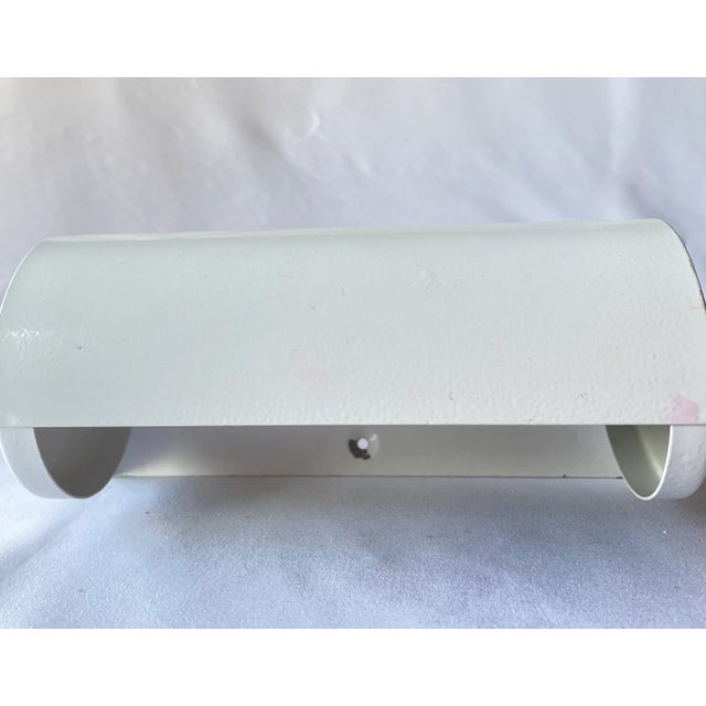 Vintage 80's Extremely rare Ikea Sweden Typ V413 wall lamp from the 80s. In white metal It can be installed as a wall...