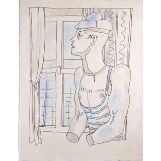 Jean Cocteau, Hopeless, 1930, Lithograph For Sale