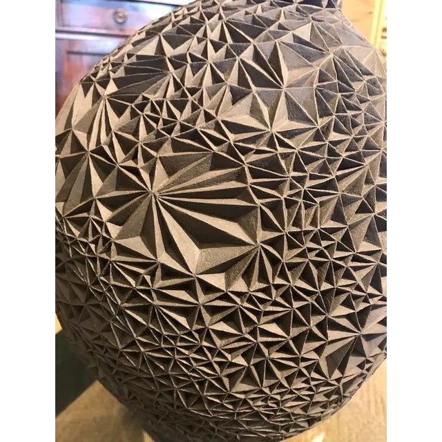 Early 21st Century Ceramic Vase ‘Primavera’ by Leah Jensen For Sale - Image 5 of 13