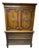 Vintage Thomasville Greek Key Armoire in the Hollywood Regency Style, C. 1970s For Sale