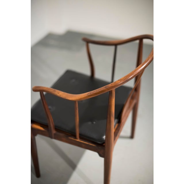Mid 20th Century Pair of Hans J. Wegner Fritzhansen Danish China Chairs For Sale - Image 9 of 15