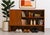 Mid Century Modern Walnut Danish Bookcase / Vintage Hutch, C. 1960's For Sale - Image 10 of 10