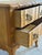 Vintage Danish Oak Nightstand End Table W Serpentine Drawers Scandinavian Style For Sale - Image 4 of 9