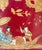 Vintage Hand Painted Red Chinoiserie Table Lamp For Sale In Austin - Image 6 of 9