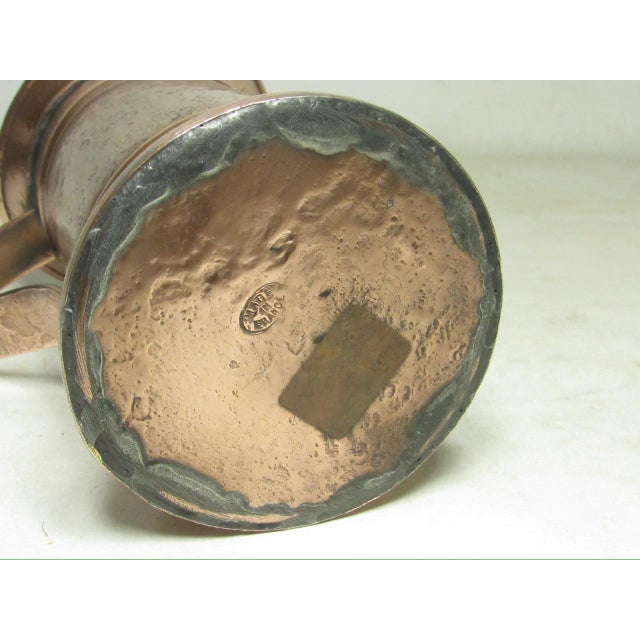 French Polished Copper Half Liter Jug For Sale - Image 9 of 17