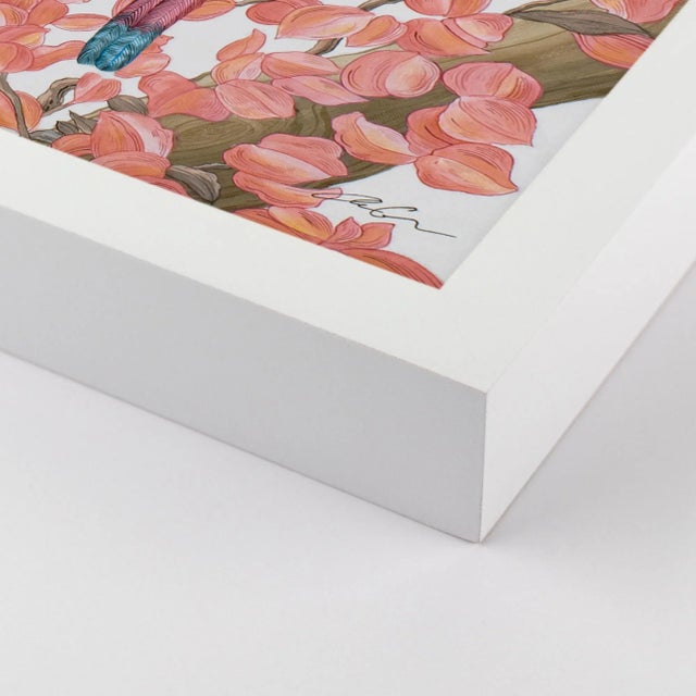 DESCRIPTION: Welcome to the Jungle by Allison Cosmos in White Framed Paper, Medium Art Print SPECIFICATIONS: Type: Framed...