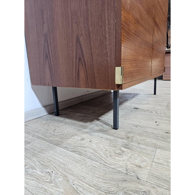 Mid-Century Modern Wardrobe in Teak by Günter Renkel for Rego, 1960s For Sale - Image 3 of 18