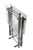 Post Modern Hollywood Regency Lucite Chrome Folding Table Set C 1970's For Sale - Image 10 of 12