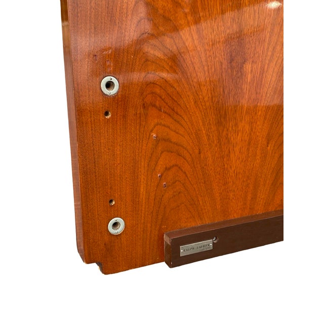 1990s Ralph Lauren Home Hollywood Collection Modern Queen Headboard and Nightstand For Sale - Image 12 of 15