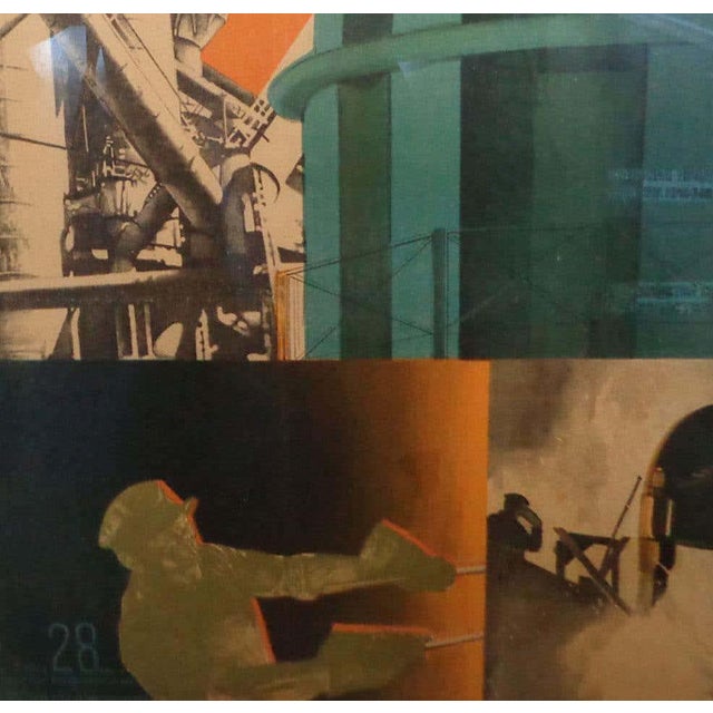 Soviet Propaganda poster by Gustav Klutsis (1895-1944) "Without Heavy Industry We Cannot Build any Industry" Gustav...