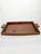Authentic rectangular Art Deco wooden tray dating from the 1930s. It is characterized by its clean, geometric lines,...